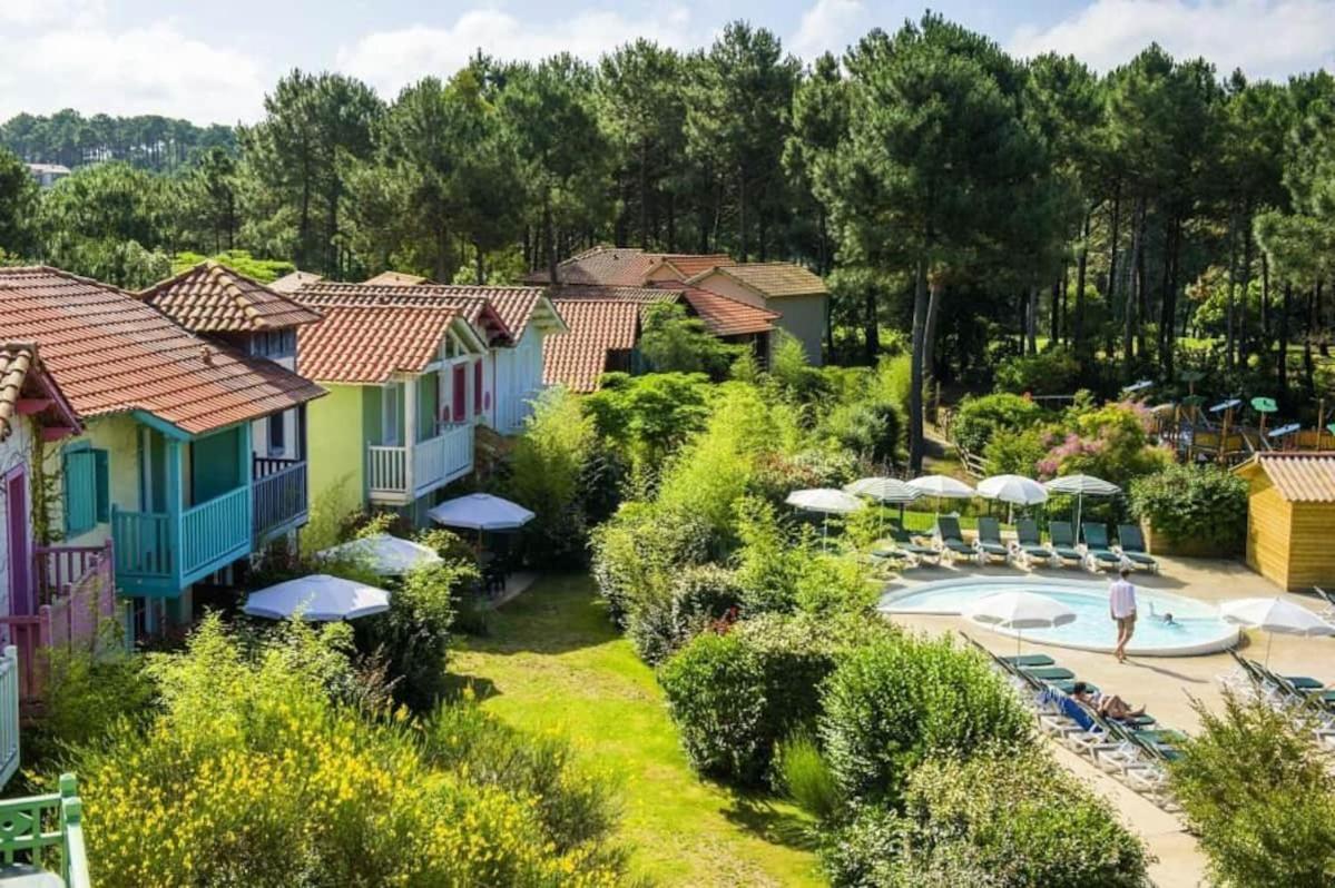 Maison Sur Golf Avec Piscine Chauffee A Lacanau Ocean Exteriér fotografie