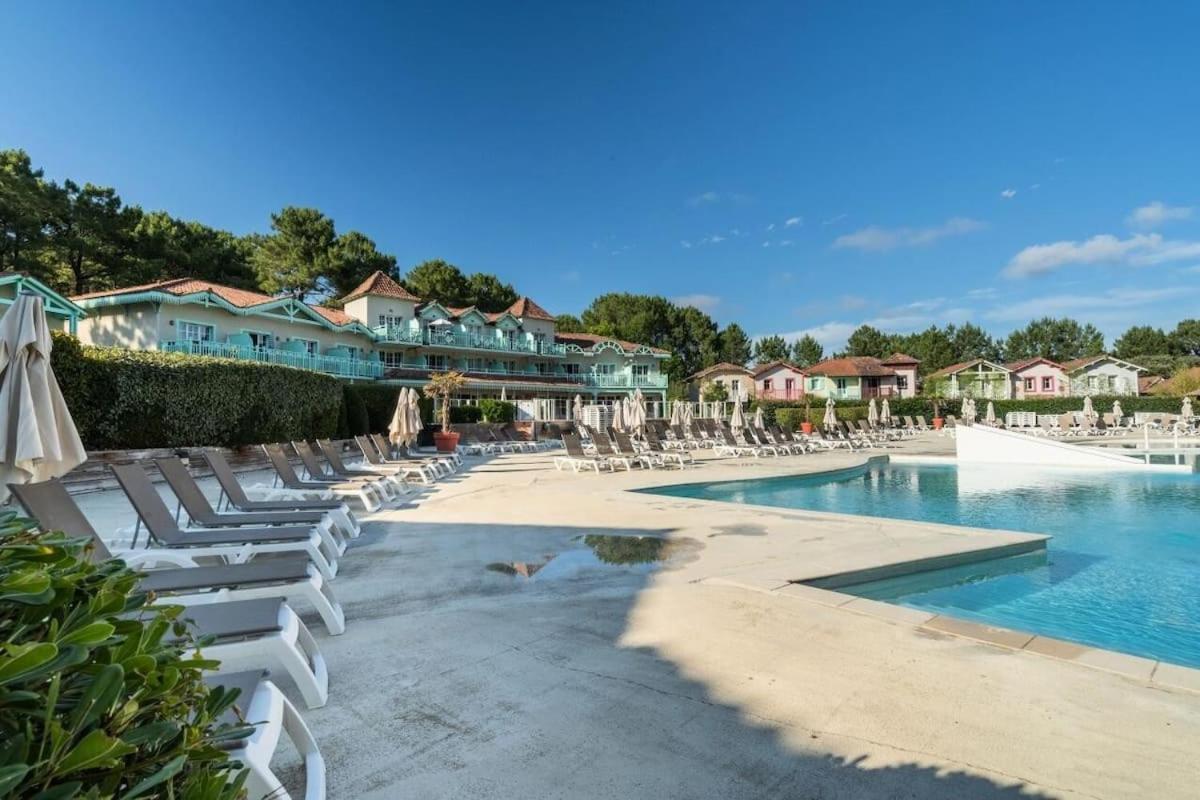 Maison Sur Golf Avec Piscine Chauffee A Lacanau Ocean Exteriér fotografie